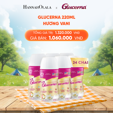  DEAL 4: 1 THÙNG GLUCERNA 24 CHAI 