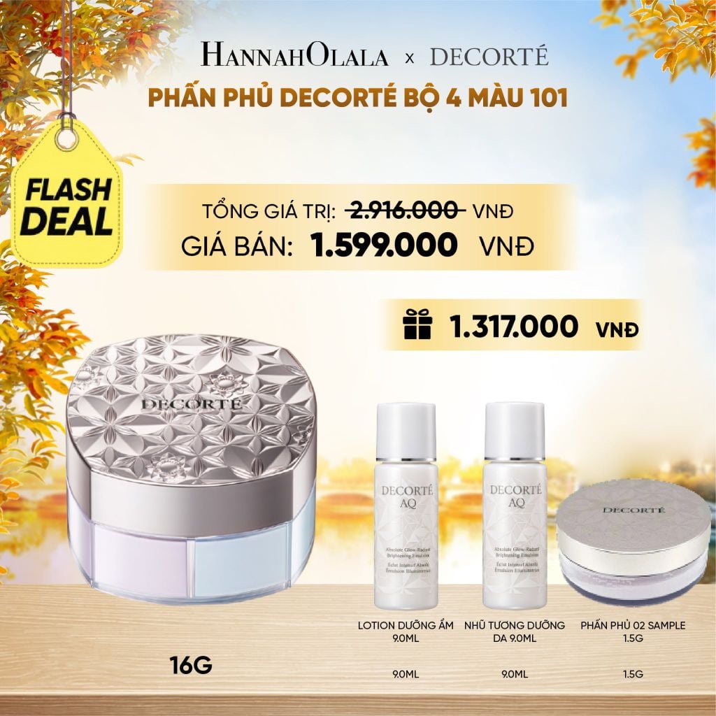  [FLASH DEAL] PHẤN PHỦ DECORTÉ - E1076 