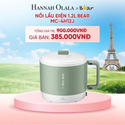  NỒI LẨU ĐIỆN 1.2L BEAR MC-4H12J - B114 
