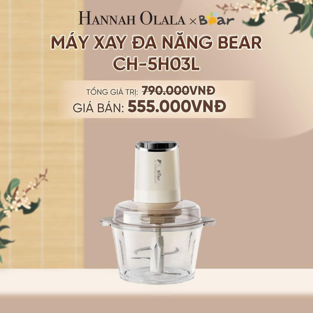  MÁY XAY ĐA NĂNG BEAR CH-5H03L - A1590 