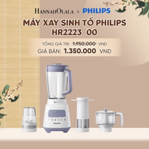  MÁY XAY SINH TỐ PHILIPS HR2223/00 - A1606 