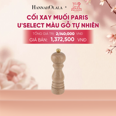  CỐI XAY MUỐI PARIS U'SELECT MÀU GỖ TỰ NHIÊN - A1074 