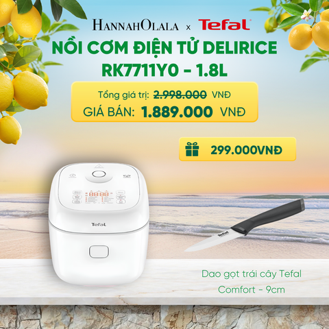  NỒI CƠM ĐIỆN TỬ DELIRICE RK7711Y0 - 1.8L 