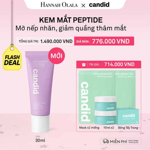  KEM MẮT PEPTIDE GIẢM NẾP NHĂN, TĂNG ĐỘ ĐÀN HỒI VÀ GIẢM QUẦNG THÂM MẮT - DEAL 25 