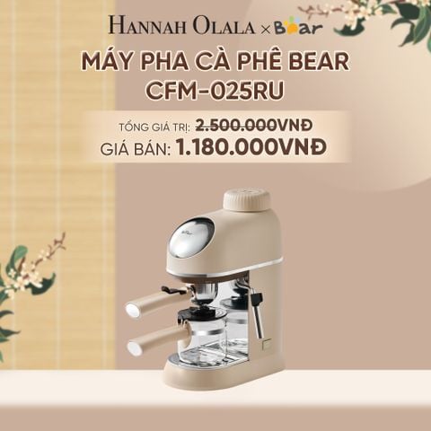  MÁY PHA CÀ PHÊ BEAR CFM-025RU - A1598 