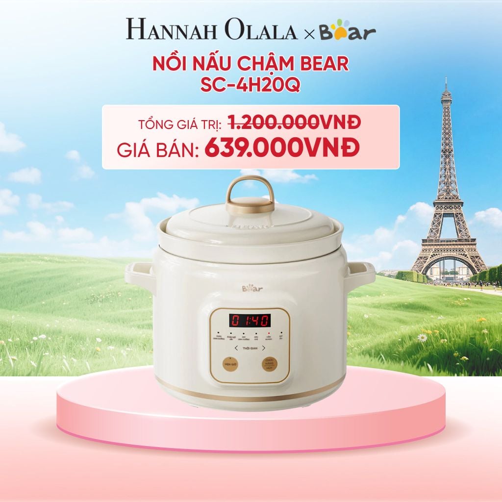  NỒI NẤU CHẬM BEAR SC-4H20Q - B111 