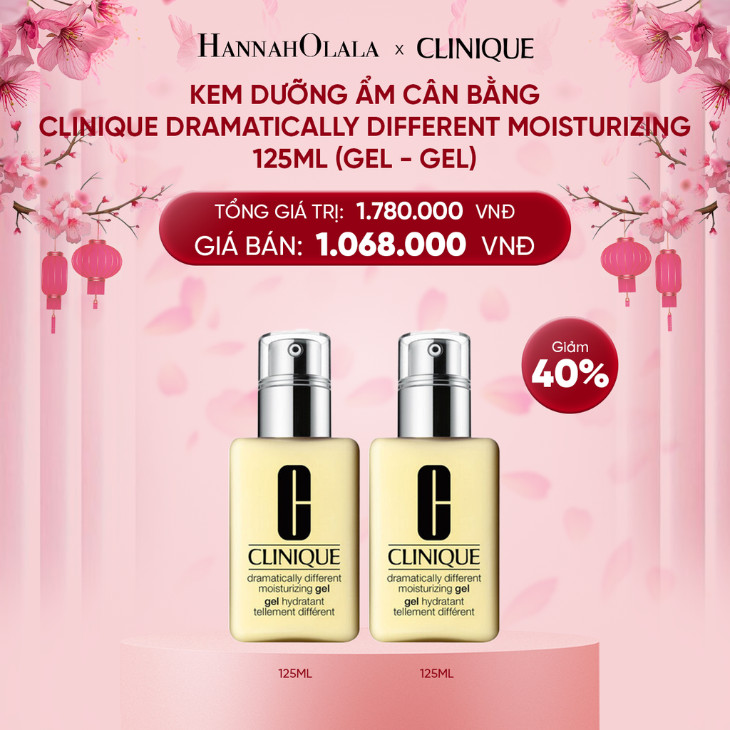  E14_DEAL 1: COMBO KEM DƯỠNG ẨM CÂN BẰNG CLINIQUE DRAMATICALLY DIFFERENT MOISTURIZING 125ML 