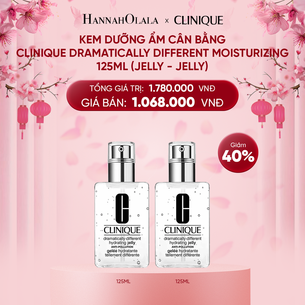  E14_DEAL 1: COMBO KEM DƯỠNG ẨM CÂN BẰNG CLINIQUE DRAMATICALLY DIFFERENT MOISTURIZING 125ML 