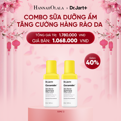  E24_DEAL 2: COMBO SỮA DƯỠNG ẨM TĂNG CƯỜNG HÀNG RÀO DA 50ML 