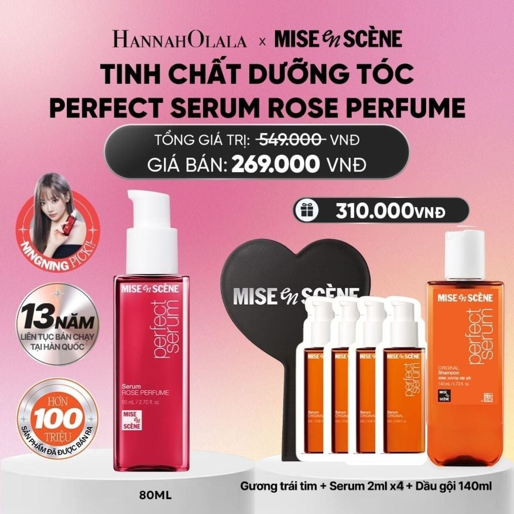  TINH CHẤT DƯỠNG TÓC MISE EN SCENE PERFECT SERUM 80ML_A985 