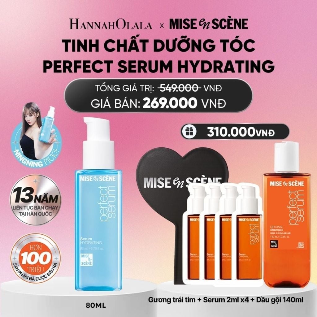  TINH CHẤT DƯỠNG TÓC MISE EN SCENE PERFECT SERUM 80ML_A985 