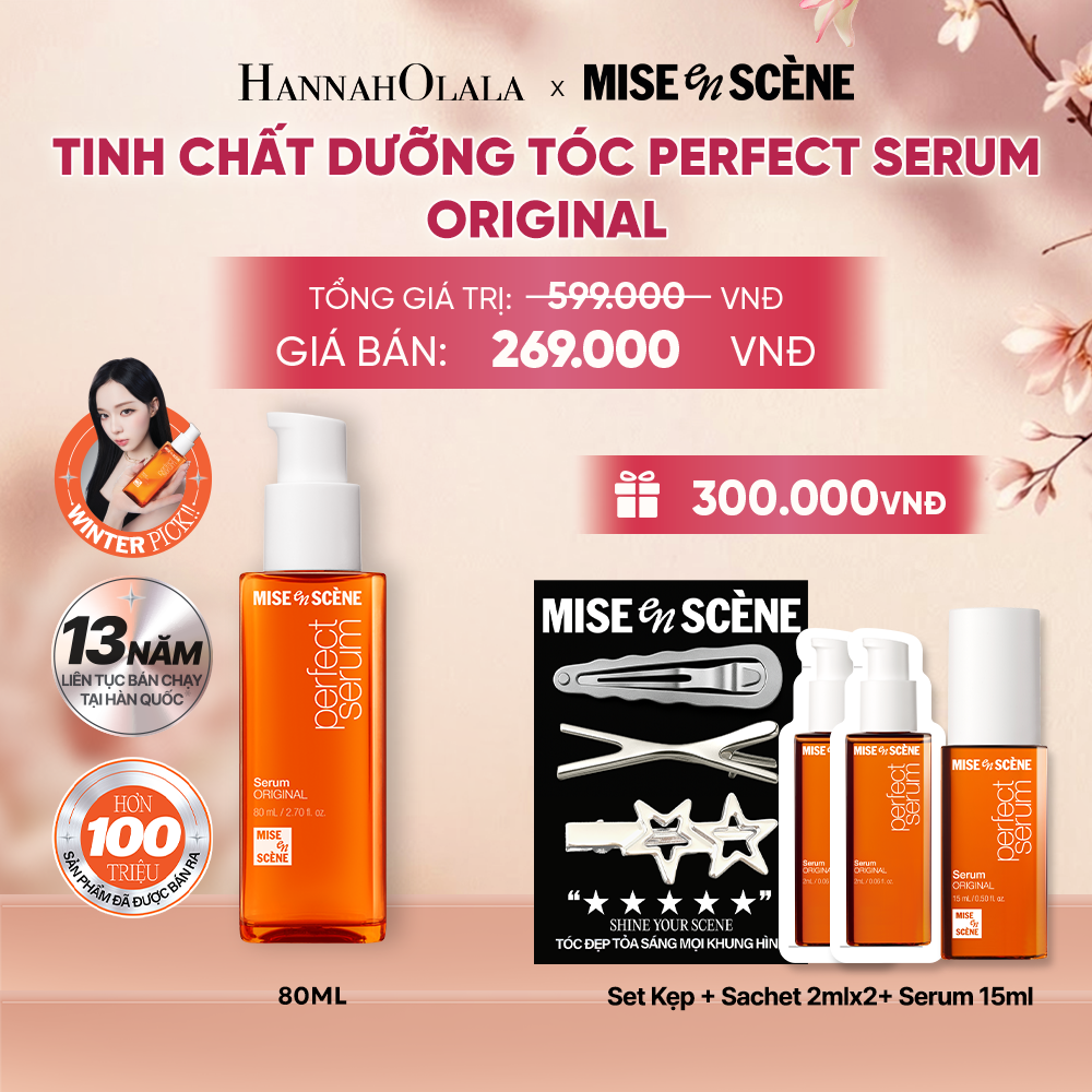  TINH CHẤT DƯỠNG TÓC MISE EN SCENE PERFECT SERUM 80ML - A1127 