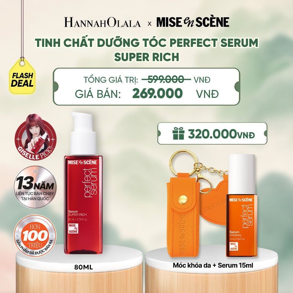  TINH CHẤT DƯỠNG TÓC MISE EN SCENE PERFECT SERUM 80ML - A1667 