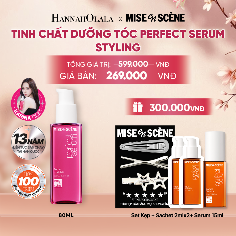  TINH CHẤT DƯỠNG TÓC MISE EN SCENE PERFECT SERUM 80ML - A1127 