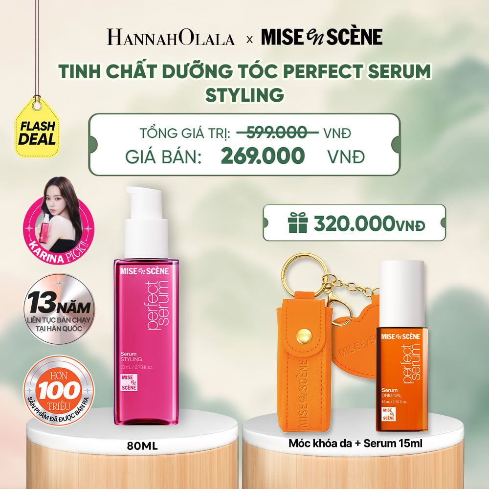  TINH CHẤT DƯỠNG TÓC MISE EN SCENE PERFECT SERUM 80ML - A1667 