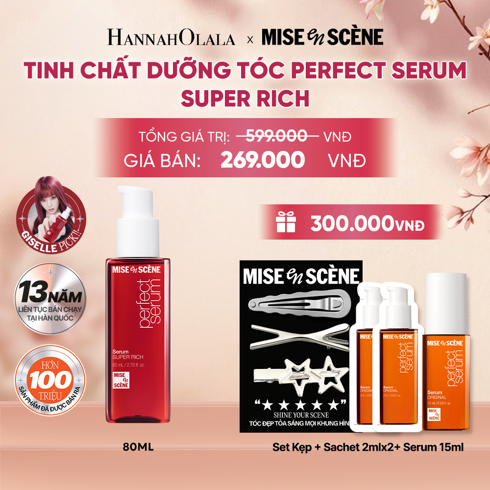  TINH CHẤT DƯỠNG TÓC MISE EN SCENE PERFECT SERUM 80ML - A1127 