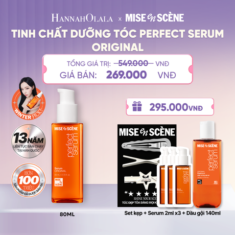  TINH CHẤT DƯỠNG TÓC MISE EN SCENE PERFECT SERUM 80ML - H001 