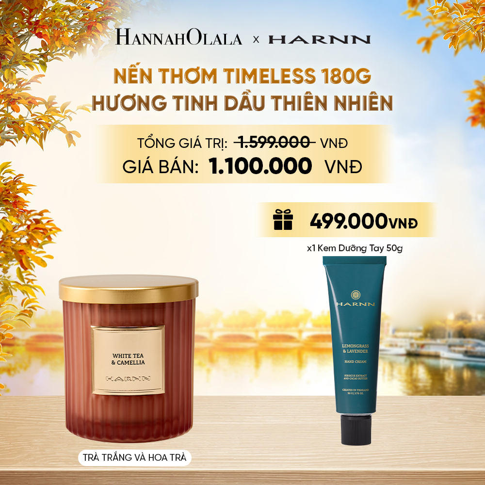  NẾN THƠM TIMELESS 180G HƯƠNG TINH DẦU THIÊN NHIÊN NÂNG TẦM KHÔNG GIAN SỐNG - E192 