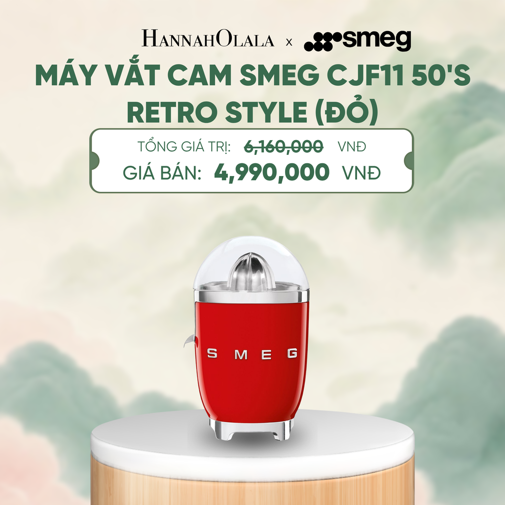  MÁY VẮT CAM SMEG CJF11 50'S RETRO STYLE - A1865 