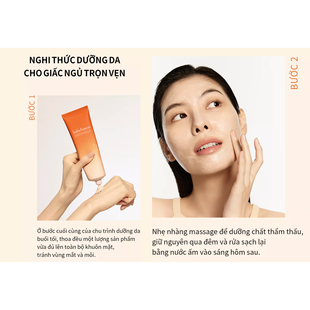  MỚI - MẶT NẠ NGỦ TÁI TẠO NĂNG LƯỢNG VÀ SĂN CHẮC DA OVERNIGHT RECHARGING MASK 120ML 