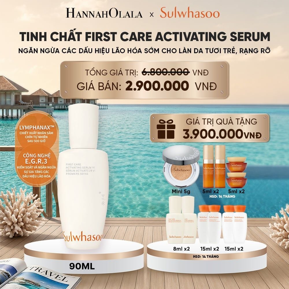  TINH CHẤT FIRST CARE TĂNG CƯỜNG HÀNG RÀO BẢO VỆ DA 90ML 
