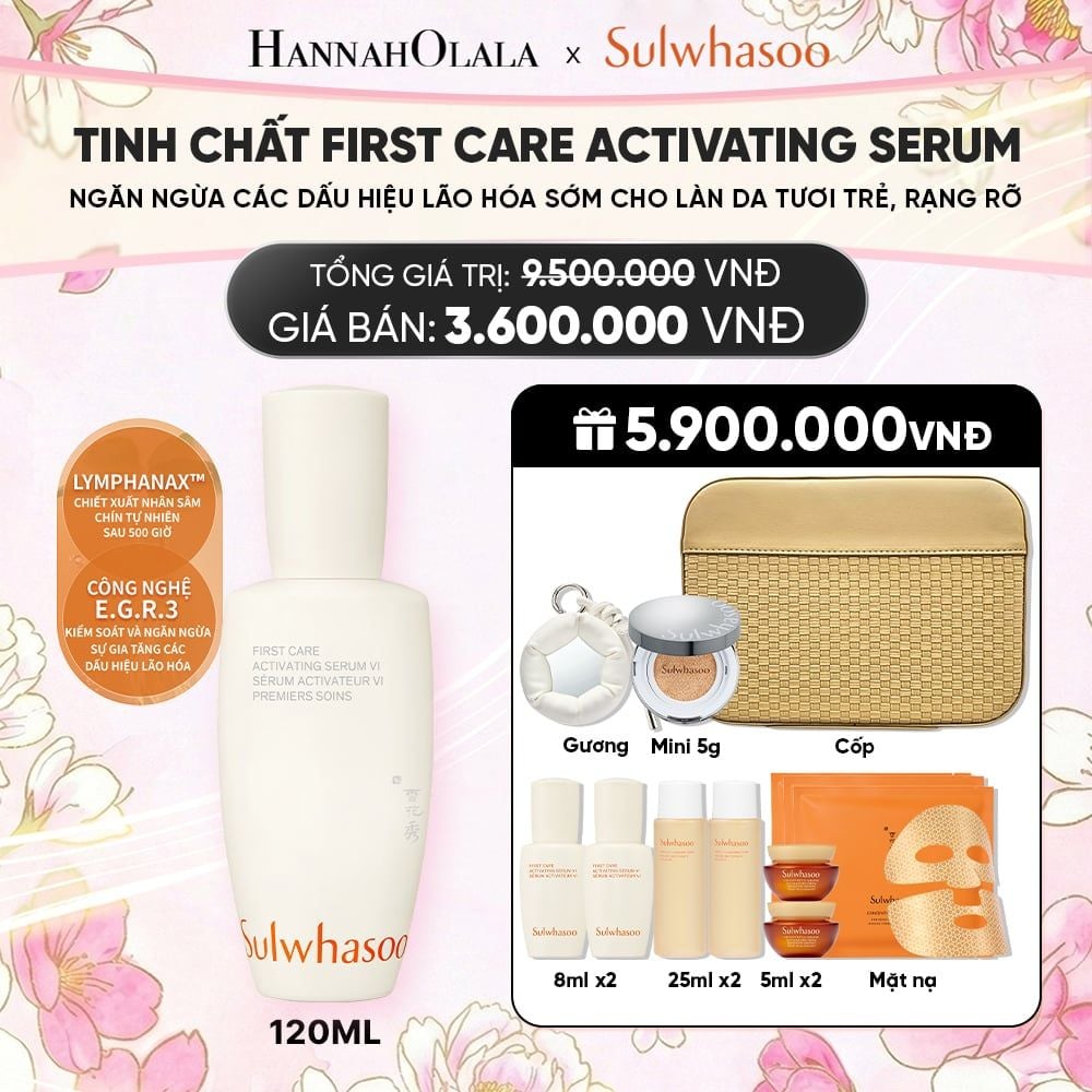  TINH CHẤT FIRST CARE TĂNG CƯỜNG HÀNG RÀO BẢO VỆ DA 120ML 