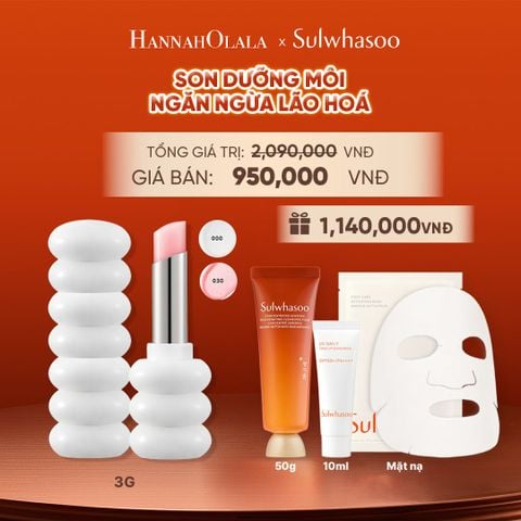  DEAL 6: SON DƯỠNG LÀM MỜ NẾP NHĂN MÔI GLOWING LIP BALM 