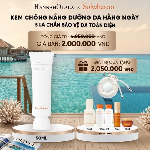  KEM CHỐNG NẮNG HÀNG NGÀY DƯỠNG SÁNG 50ML 