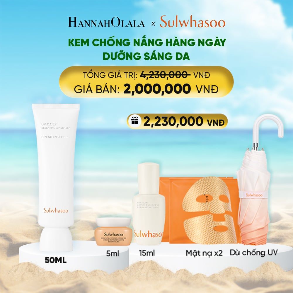  KEM CHỐNG NẮNG HÀNG NGÀY DƯỠNG SÁNG 50ML 