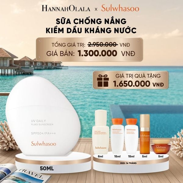  SỮA CHỐNG NẮNG KIỀM DẦU KHÁNG NƯỚC 50ML 