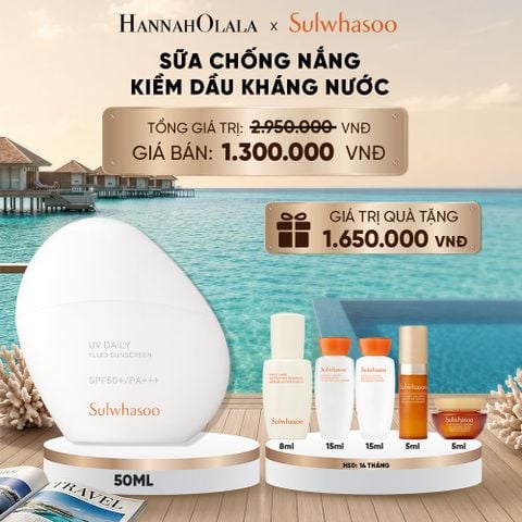  SỮA CHỐNG NẮNG KIỀM DẦU KHÁNG NƯỚC 50ML 