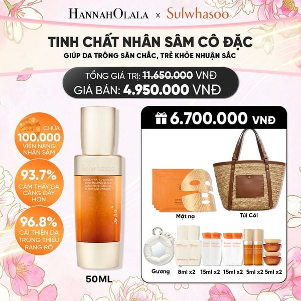  TINH CHẤT NHÂN SÂM CÔ ĐẶC CONCENTRATED GINSENG REJUVENATING SERUM 50ML 