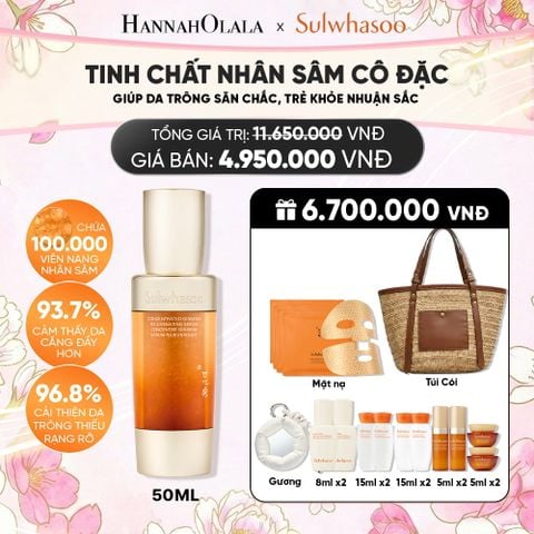  TINH CHẤT NHÂN SÂM CÔ ĐẶC CONCENTRATED GINSENG REJUVENATING SERUM 50ML 