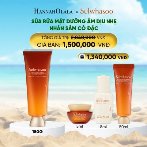  SỮA RỬA MẶT SẠCH SÂU DỊU NHẸ TỪ NHÂN SÂM 150G (MỚI) 