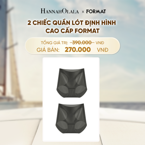  QUẦN LÓT ĐỊNH HÌNH CAO CẤP FORMAT - 10002879 _ DEAL 5 - D489 