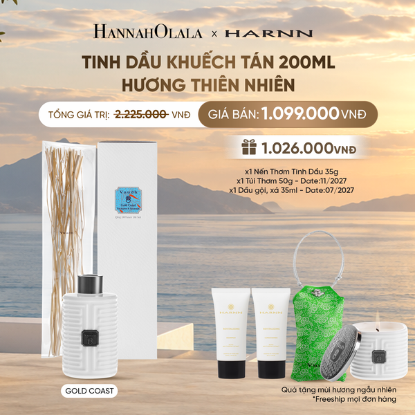  TINH DẦU KHUẾCH TÁN 200ML HƯƠNG THIÊN NHIÊN THƯ GIÃN KHÔNG GIAN SỐNG 