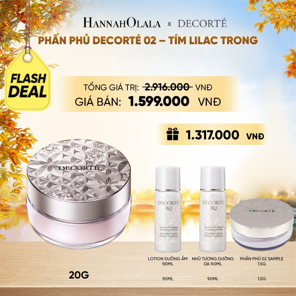  [FLASH DEAL] PHẤN PHỦ DECORTÉ - E1076 
