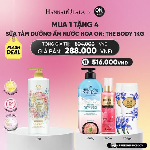  SỮA TẮM DƯỠNG ẨM HƯƠNG NƯỚC HOA ON: THE BODY PERFUME 1KG_A815 