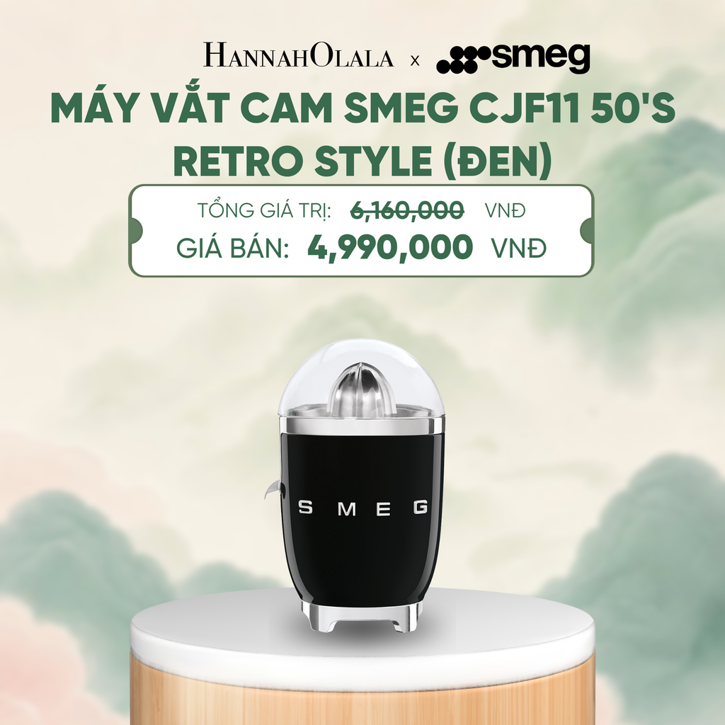  MÁY VẮT CAM SMEG CJF11 50'S RETRO STYLE - A1865 