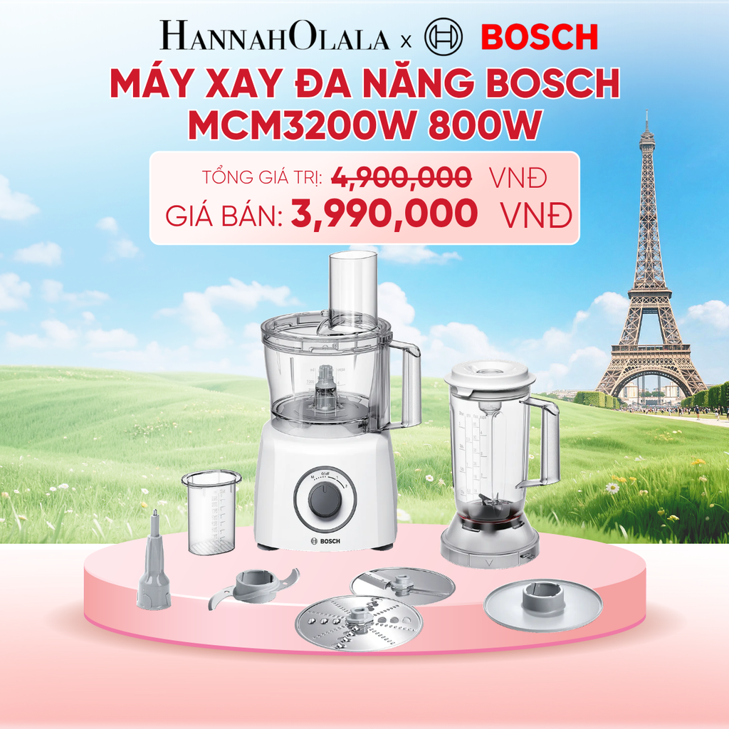  MÁY XAY ĐA NĂNG BOSCH MCM3200W - 800W - B209 