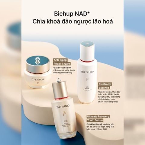  DEAL 10: KEM DƯỠNG TỰ NHUẬN TÁI SINH DA THE WHOO BICHUP ANTI-AGING REPAIR CREAM 50ML 