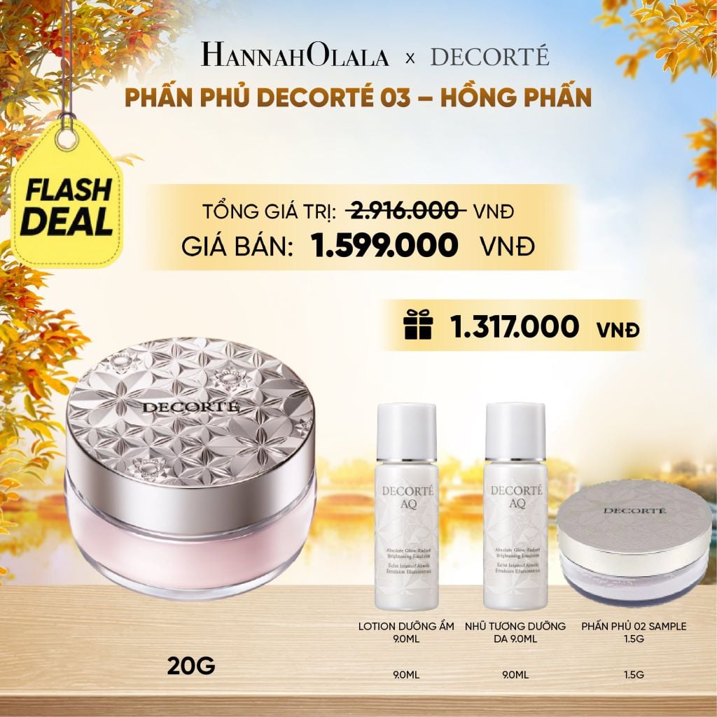  [FLASH DEAL] PHẤN PHỦ DECORTÉ - E1076 