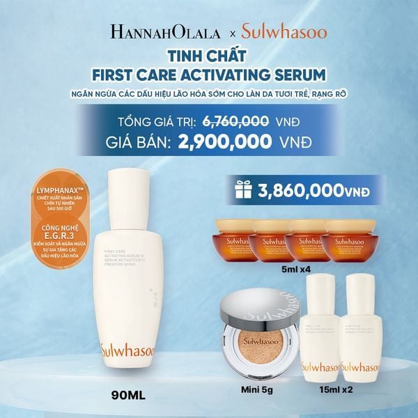  TINH CHẤT FIRST CARE TĂNG CƯỜNG HÀNG RÀO BẢO VỆ DA 90ML 