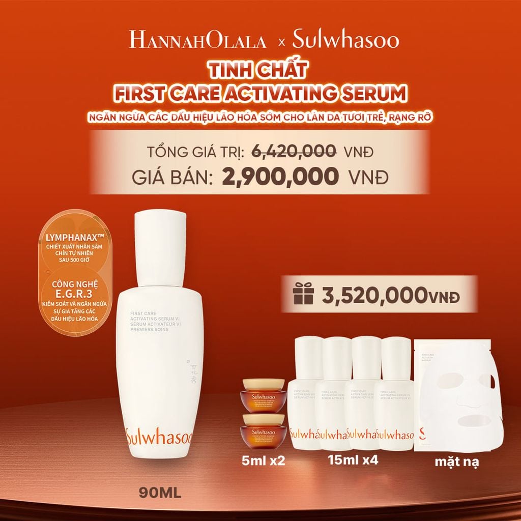  TINH CHẤT FIRST CARE TĂNG CƯỜNG HÀNG RÀO BẢO VỆ DA 90ML 
