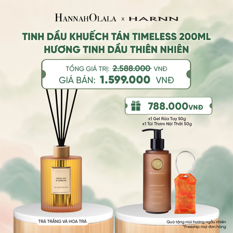  TINH DẦU KHUẾCH TÁN TIMELESS 200ML HƯƠNG TINH DẦU THIÊN NHIÊN NÂNG TẦM KHÔNG GIAN SỐNG - A4081 