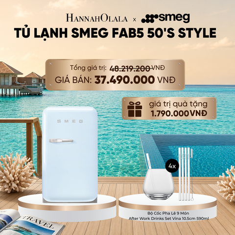  TỦ LẠNH SMEG FAB5 50'S STYLE_ D2175 