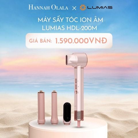  C584_DEAL 1: MÁY SẤY TÓC ION ÂM LUMIAS HDL-200M 