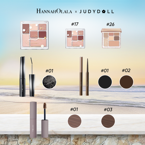  COMBO 4 MÓN JUDYDOLL: BẢNG MẮT 7 Ô 9G + CHUỐT MI ĐẦU SẮT 3G + CHUỐT MÀY + KẺ MẮT SIÊU MẢNH - A321 
