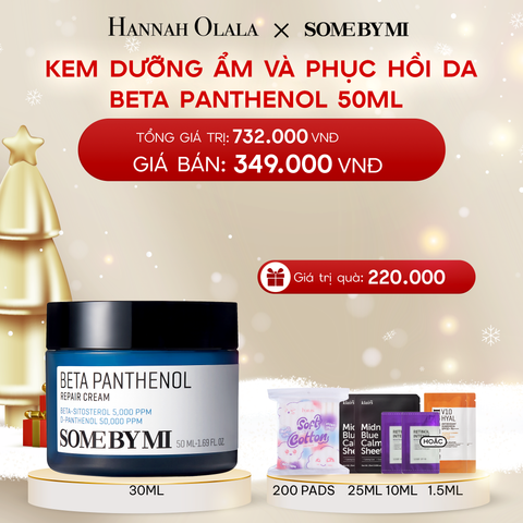  DEAL 2: KEM DƯỠNG ẨM VÀ PHỤC HỒI DA SOME BY MI BETA PANTHENOL 50ML 
