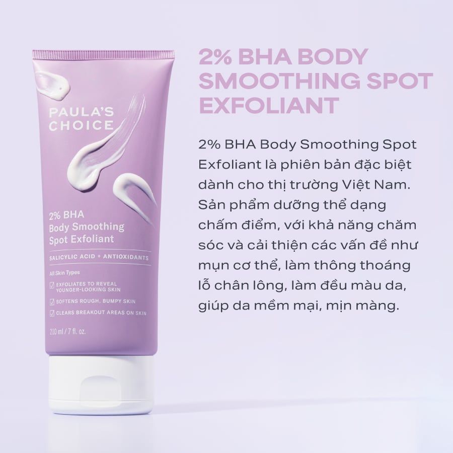  DEAL 14: [FLASHDEAL] KEM DƯỠNG THỂ GIÚP LOẠI BỎ TẾ BÀO DA CHẾT VÀ MỀM MỊN DA 2% BHA 210ML 